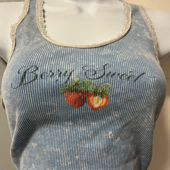 FULL TILT Berry Sweet Womens Tank Top - Picture 7 of 12
